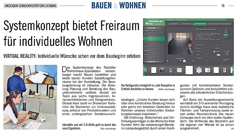 Bauen und Wohnen